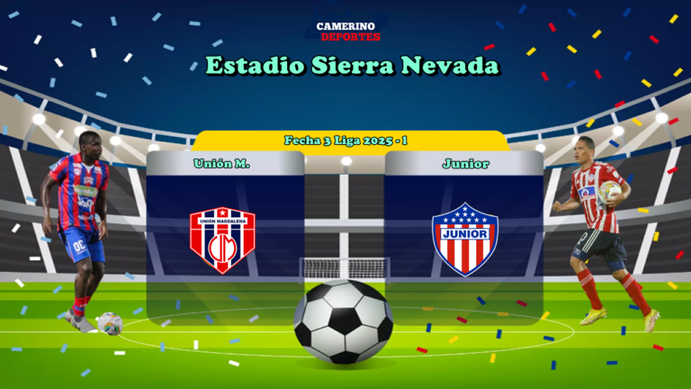 PLANTILLA UNIÓN M VS JUNIOR YOUTUBE