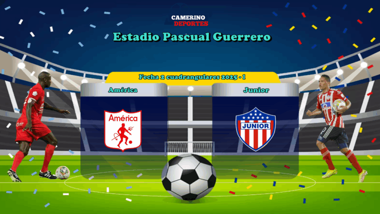 PLANTILLA AMÉRICA VS JUNIOR CUDRANGULARES 2025 YOUTUBE