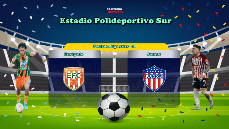 PLANTILLA ENVIGADO VS JUNIOR 2025 YOUTUBE