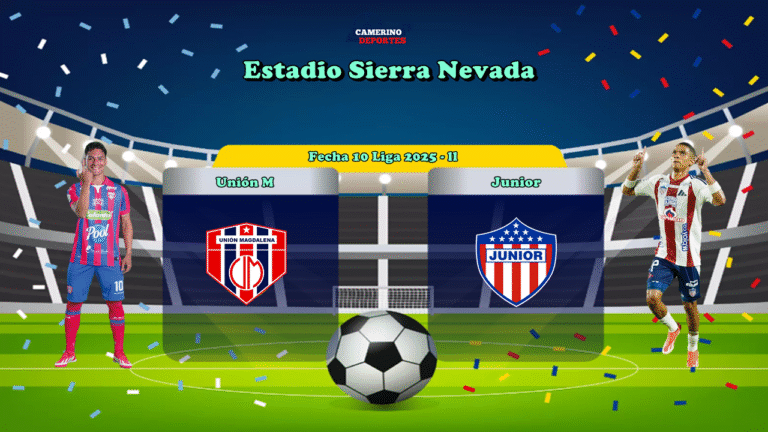 PLANTILLA UNIÓN VS JUNIOR 2025-ll YOUTUBE