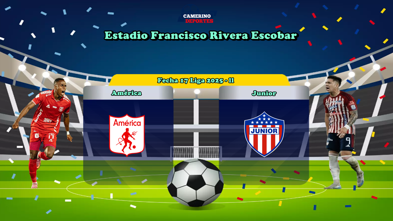 PLANTILLA AMÉRICA VS JUNIOR LIGA 2025 - ll YOUTUBE