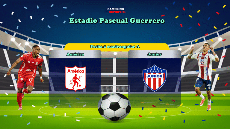 PLANTILLA AMÉRICA VS JUNIOR 2025 -ll CUADRANGULAR A YOUTUBE