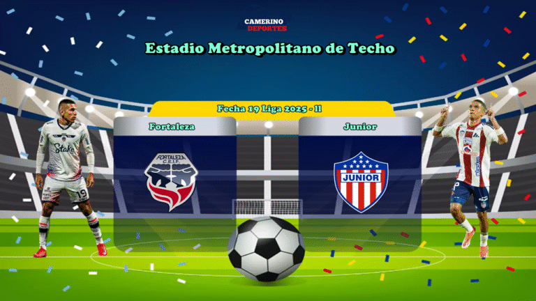 PLANTILLA FORTALEZA VS JUNIOR 2025 - ll YOUTUBE