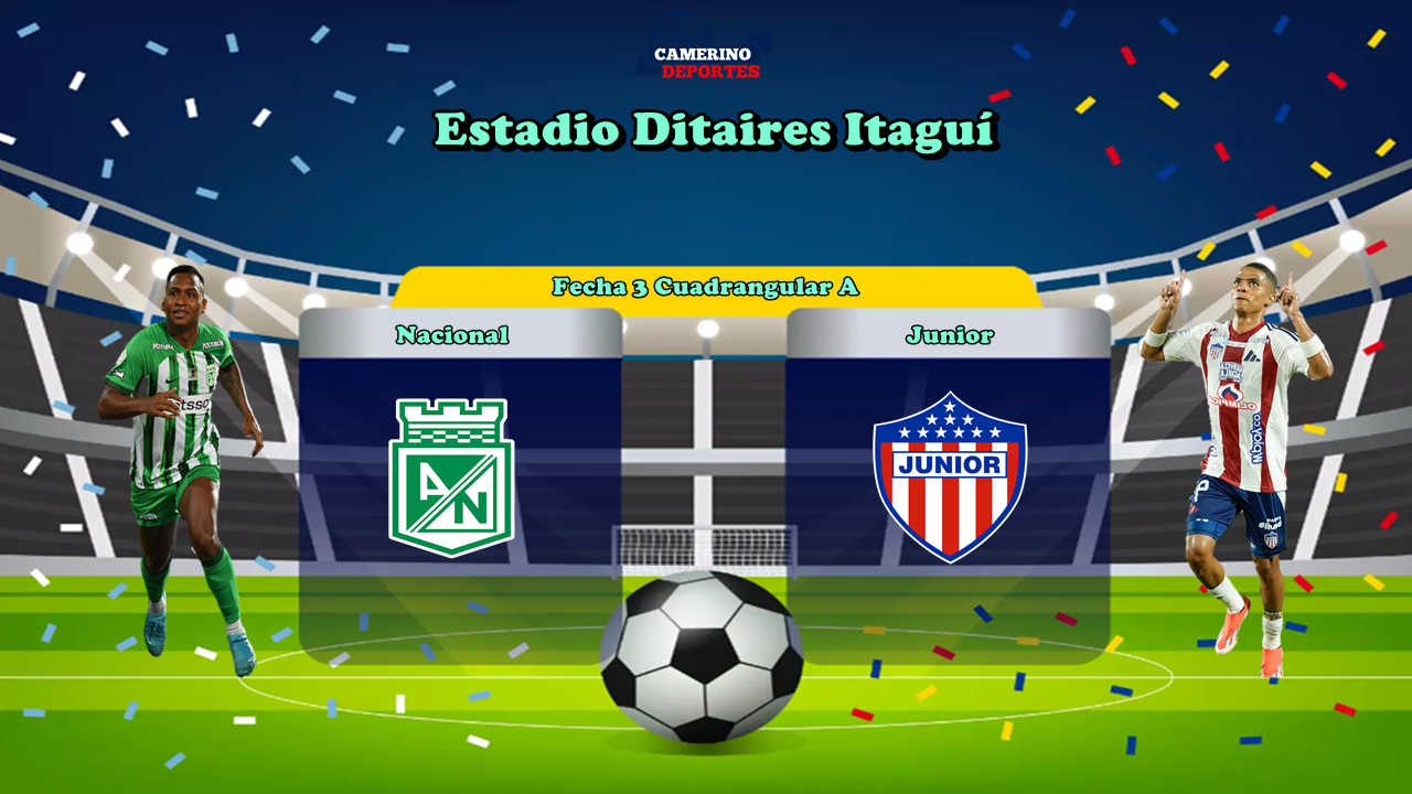 PLANTILLA NACIONAL VS JUNIOR CUADRANGULAR 2025 YOUTUBE