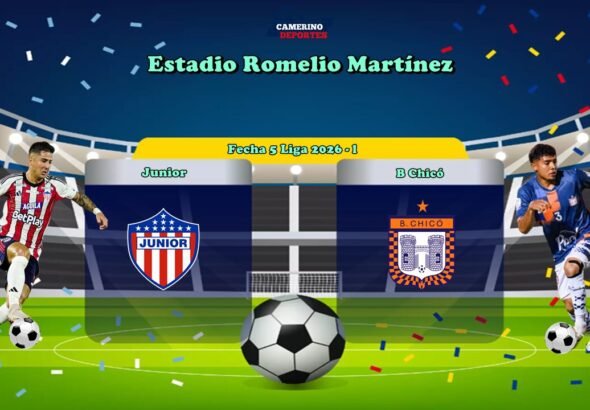 PLANTILLA JUNIOR VS CHICÓ 2026 YOUTUBE