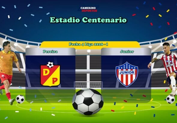 PLANTILLA PEREIRA VS JUNIOR LIGA 2026 YOUTUBE