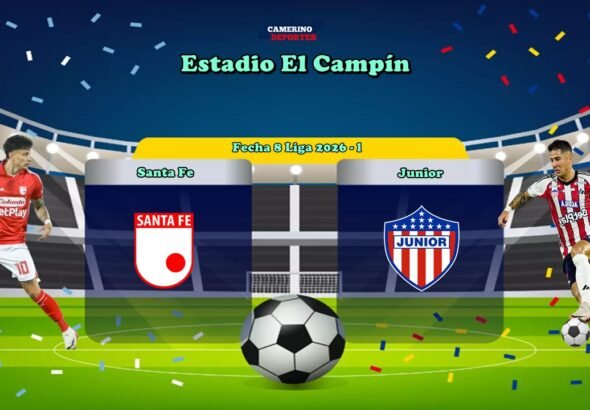 PLANTILLA SANTA FE VS JUNIOR SUPER LIGA 2026 YOUTUBE