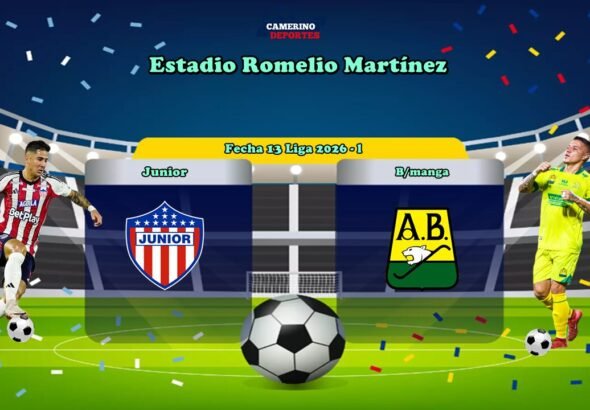 PLANTILLA JUNIOR VS BUCARAMANGA LIGA 2026 YOUTUBE