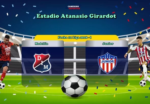 PLANTILLA MEDELLÍN VS JUNIOR 2026 - l YOUTUBE