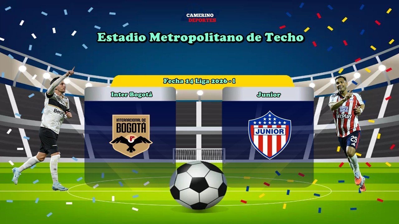 plantilla youtube inter vs junior
