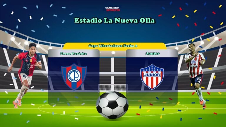 PLANTILLA CERRO VS JUNIOR 2026 YOUTUBE