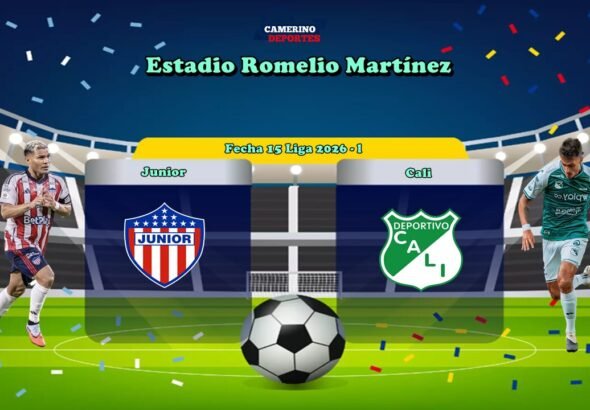 PLANTILLA JUNIOR VS CALI 2026 - l YOUTUBE