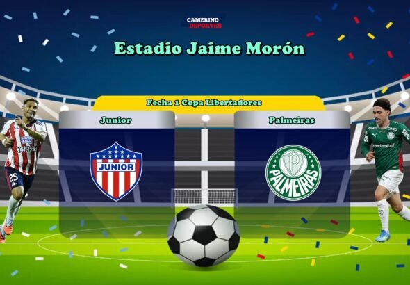 PLANTILLA JUNIOR VS PALMEIRAS 2026 YOUTUBE