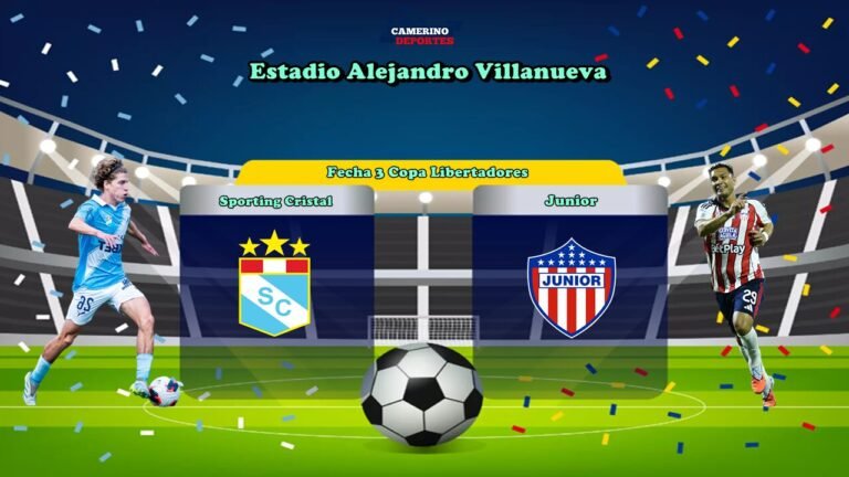 PLANTILLA SPORTING CRISTAL VS JUNIOR YOUTUBE