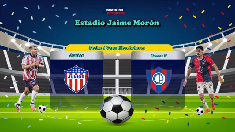 PLANTILLA JUNIOR VS CERRO 2026 YOUTUBE