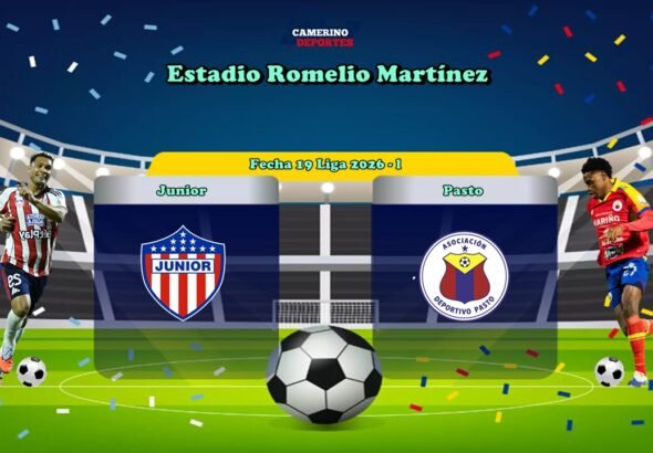 PLANTILLA JUNIOR VS PASTO 2026 YOUTUBE