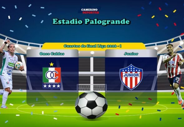 PLANTILLA ONCE CALDAS VS JUNIOR 2026 FINAL YOUTUBE