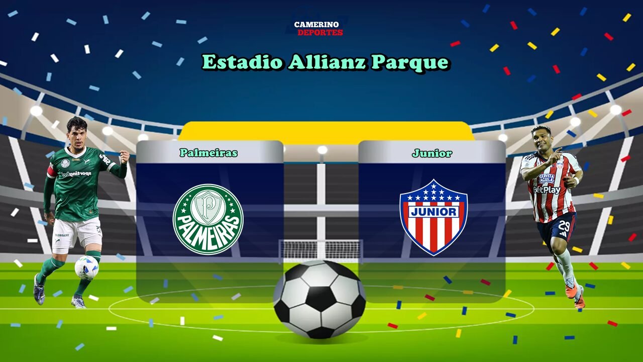 PLANTILLA PALMEIRAS VS JUNIOR VUELTA YOUTUBE