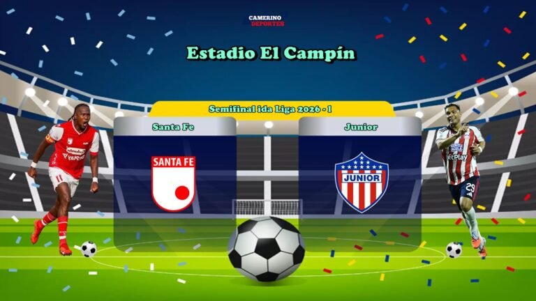 PLANTILLA SANTA FE VS JUNIOR SEMIFINAL 2026 YOUTUBE