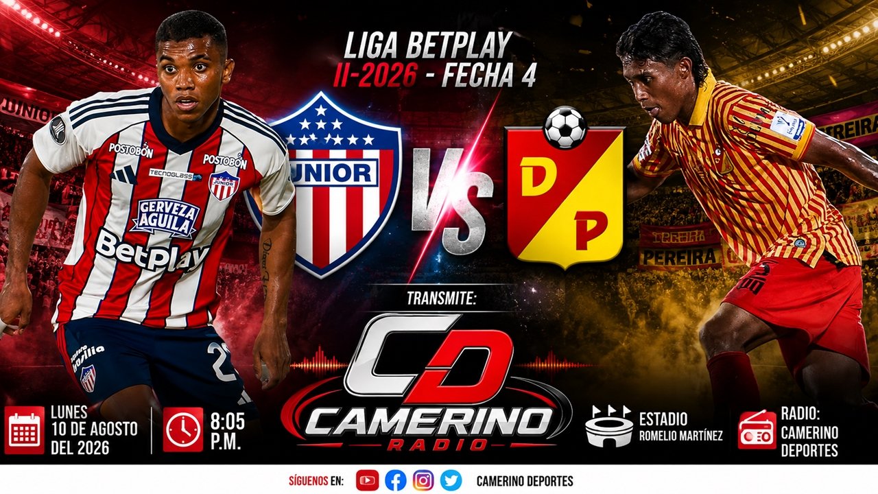 FOTO PORTADA JUNIOR VS PEREIRA YOUTUBE