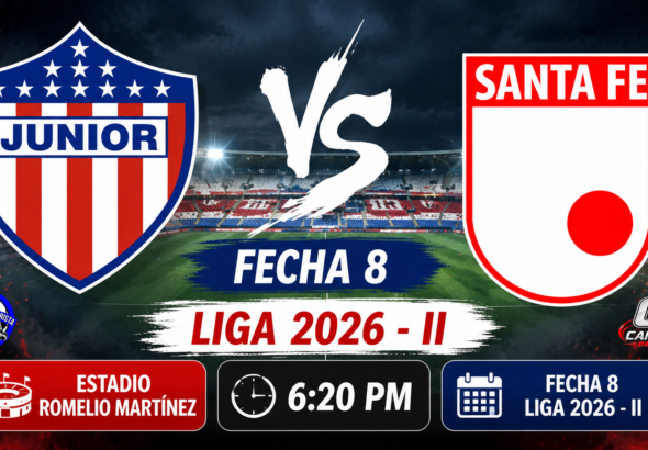 PORTADA JUNIOR VS SANTA FE YOUTUBE