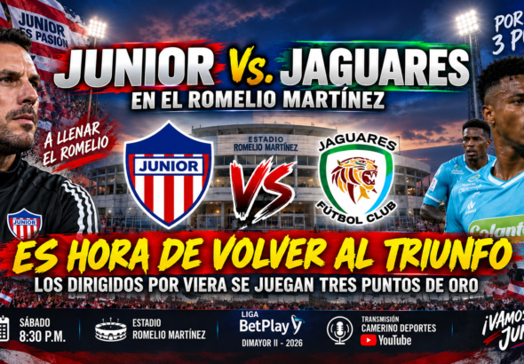 PORTADA YOUTUBE JUNIOR VS JAGUARES