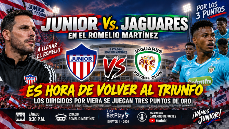 PORTADA YOUTUBE JUNIOR VS JAGUARES