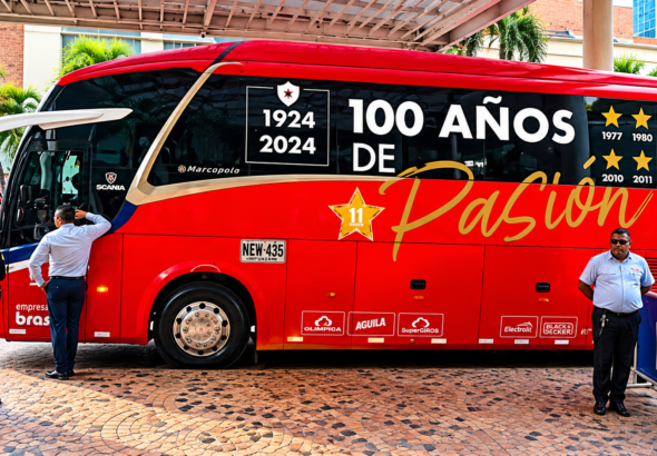 Autobús rojo junior