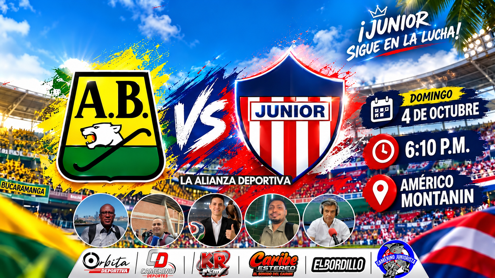 PORTADA YOUTUBE BMANGA VS JUNIOR